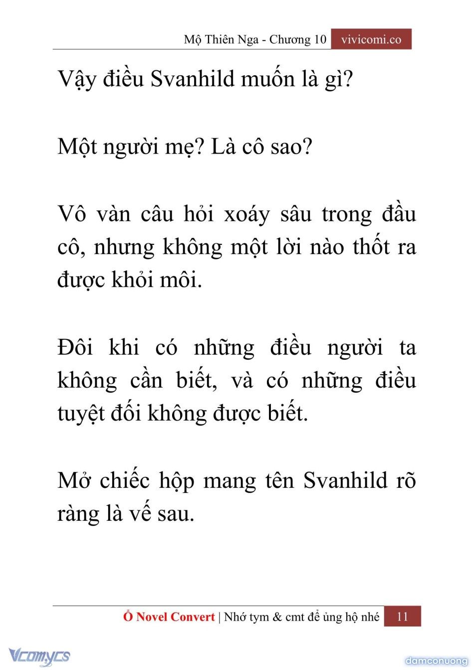 đọc truyện [novel] Mộ Thiên Nga Chương 10 ảnh 14 tại Thiên Thai Truyện