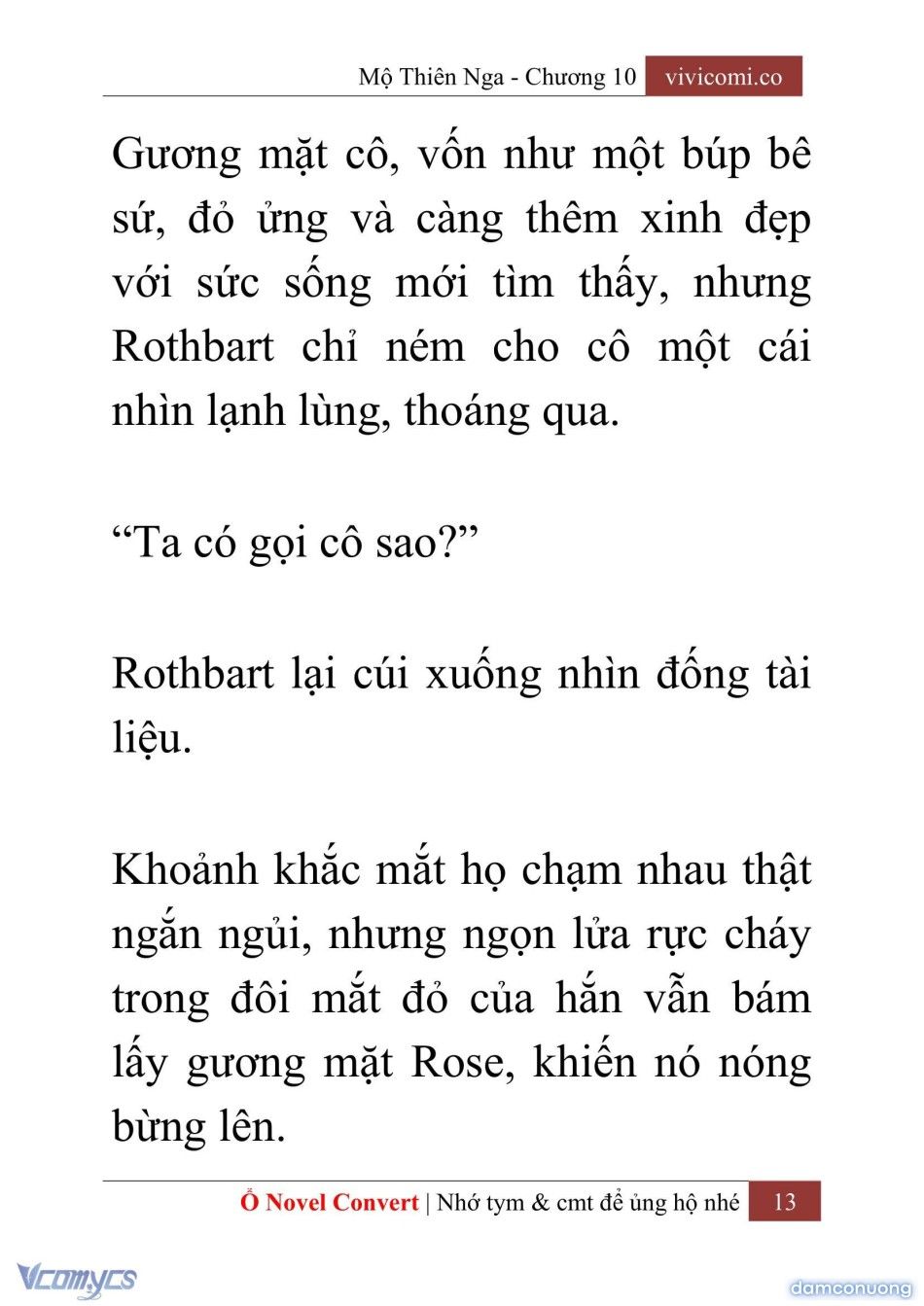 đọc truyện [novel] Mộ Thiên Nga Chương 10 ảnh 16 tại Thiên Thai Truyện