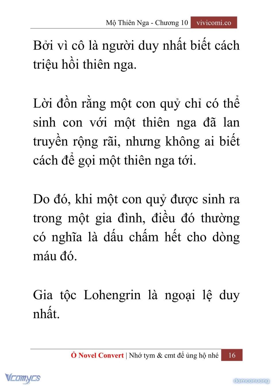 đọc truyện [novel] Mộ Thiên Nga Chương 10 ảnh 19 tại Thiên Thai Truyện