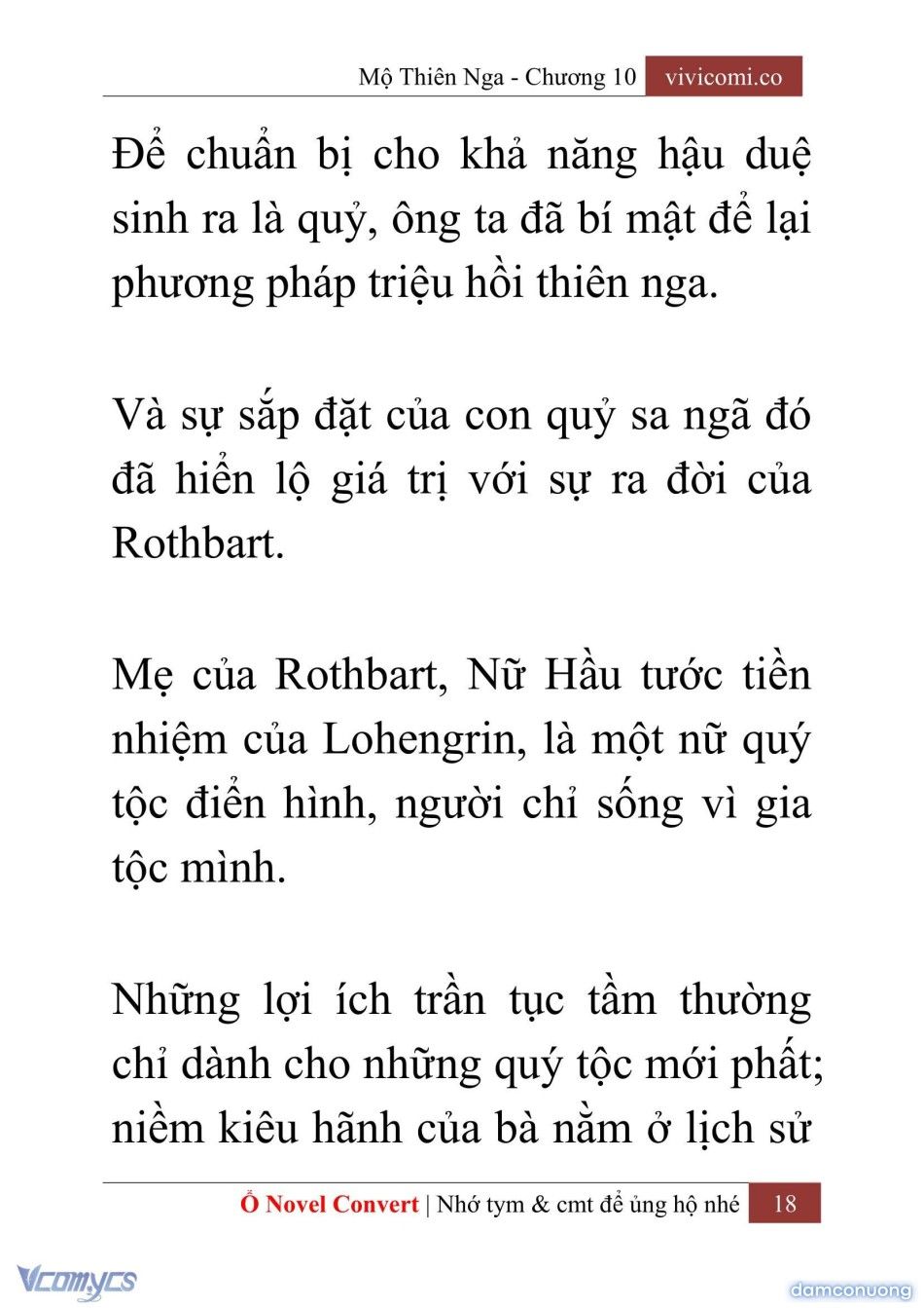 đọc truyện [novel] Mộ Thiên Nga Chương 10 ảnh 21 tại Thiên Thai Truyện