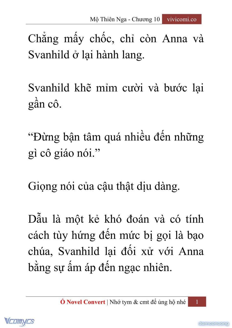 đọc truyện [novel] Mộ Thiên Nga Chương 10 ảnh 4 tại Thiên Thai Truyện