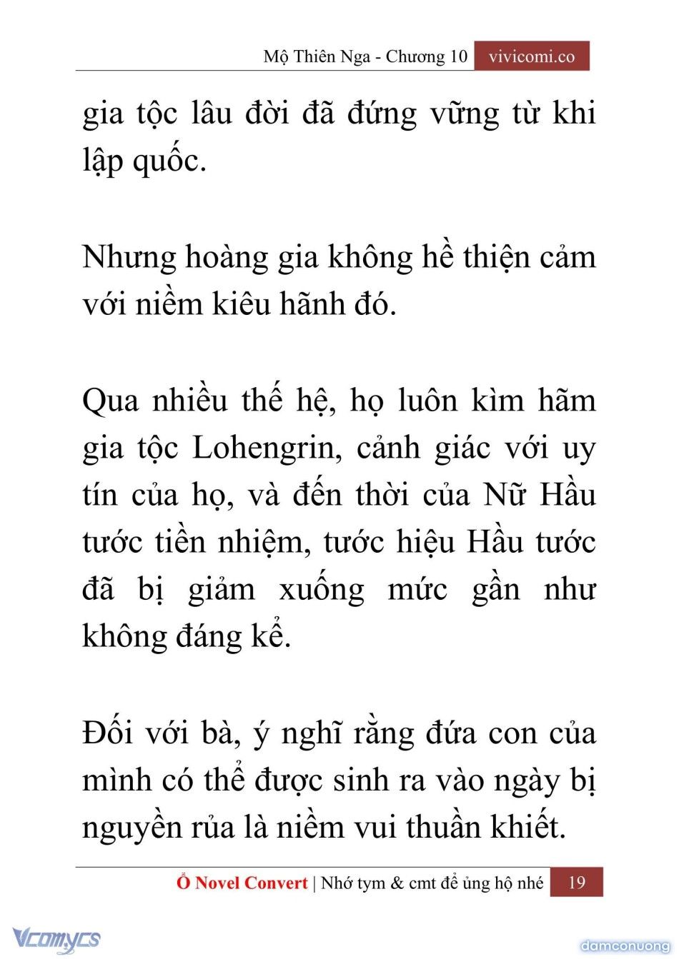 đọc truyện [novel] Mộ Thiên Nga Chương 10 ảnh 22 tại Thiên Thai Truyện
