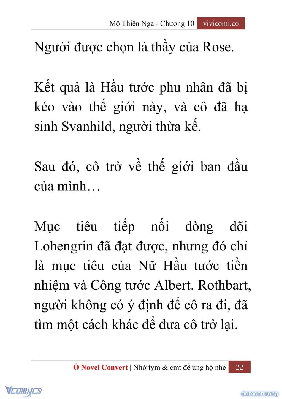 đọc truyện [novel] Mộ Thiên Nga Chương 10 ảnh 25 tại Thiên Thai Truyện
