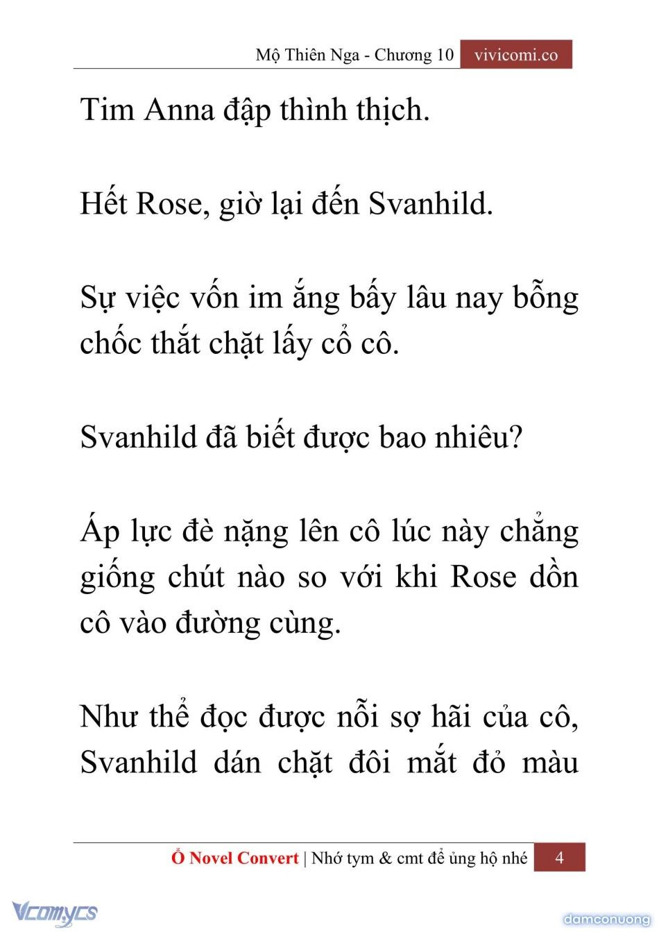 đọc truyện [novel] Mộ Thiên Nga Chương 10 ảnh 7 tại Thiên Thai Truyện