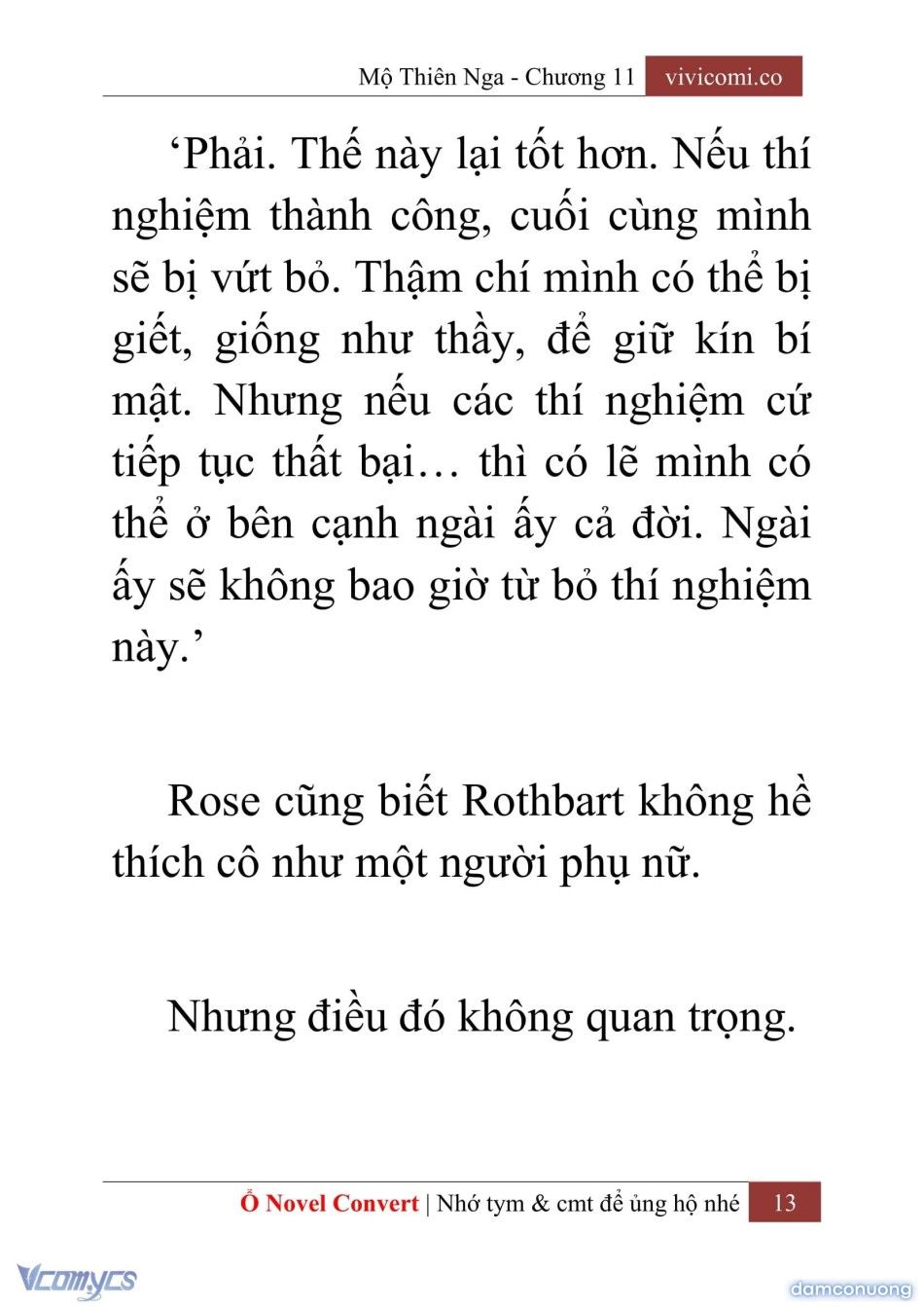 đọc truyện [novel] Mộ Thiên Nga Chương 11 ảnh 16 tại Thiên Thai Truyện