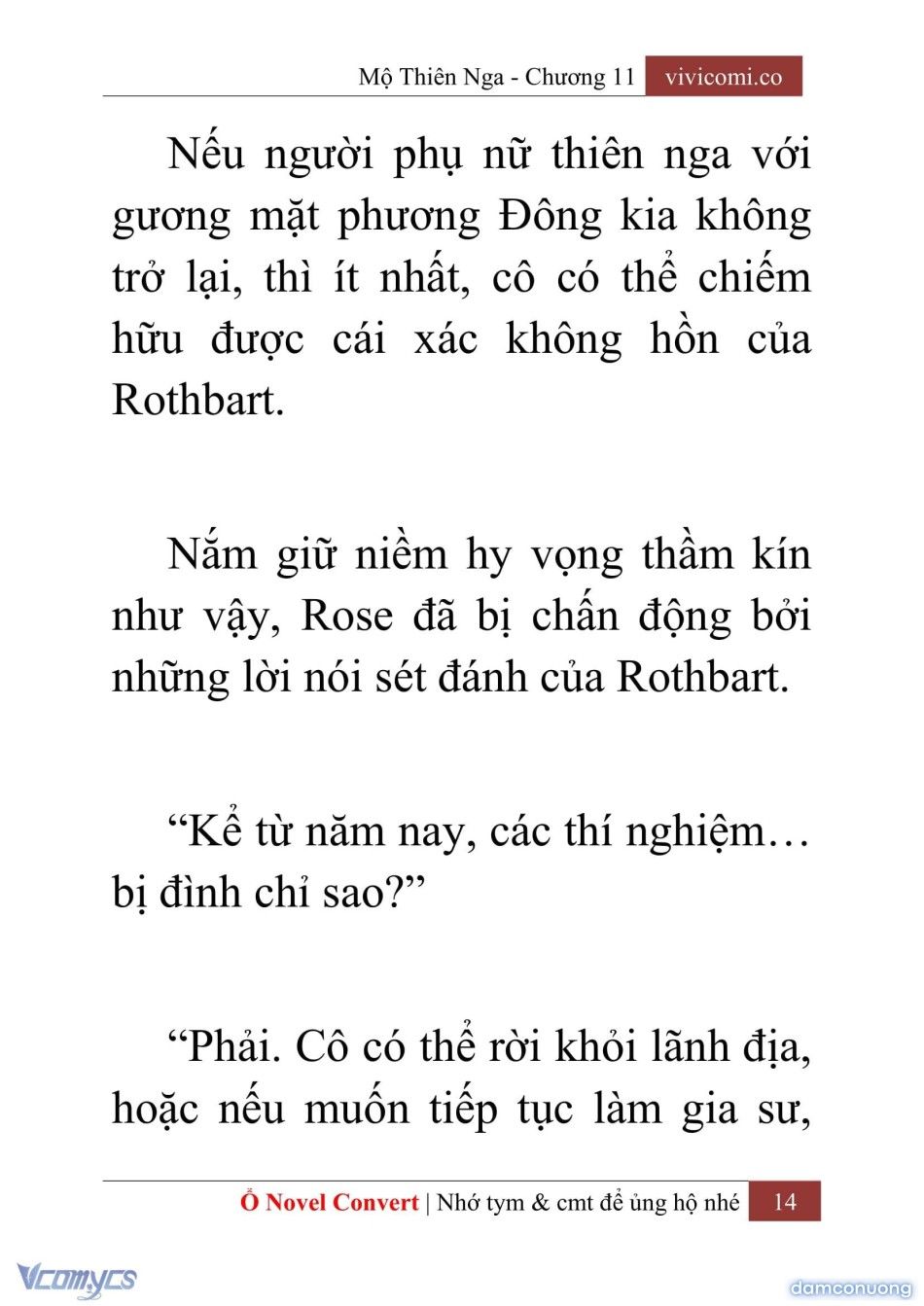 đọc truyện [novel] Mộ Thiên Nga Chương 11 ảnh 17 tại Thiên Thai Truyện