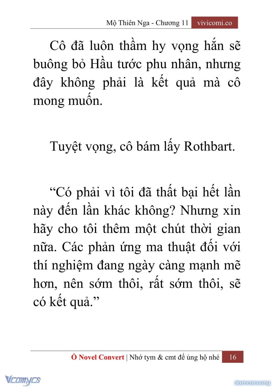 đọc truyện [novel] Mộ Thiên Nga Chương 11 ảnh 19 tại Thiên Thai Truyện