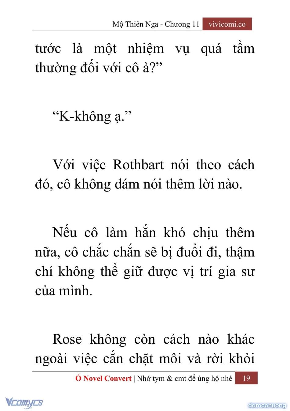 đọc truyện [novel] Mộ Thiên Nga Chương 11 ảnh 22 tại Thiên Thai Truyện