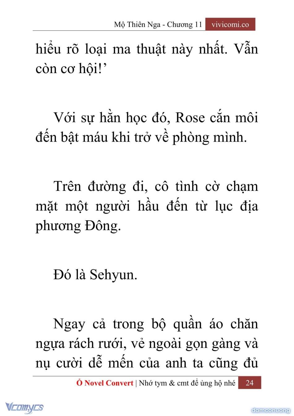 đọc truyện [novel] Mộ Thiên Nga Chương 11 ảnh 27 tại Thiên Thai Truyện