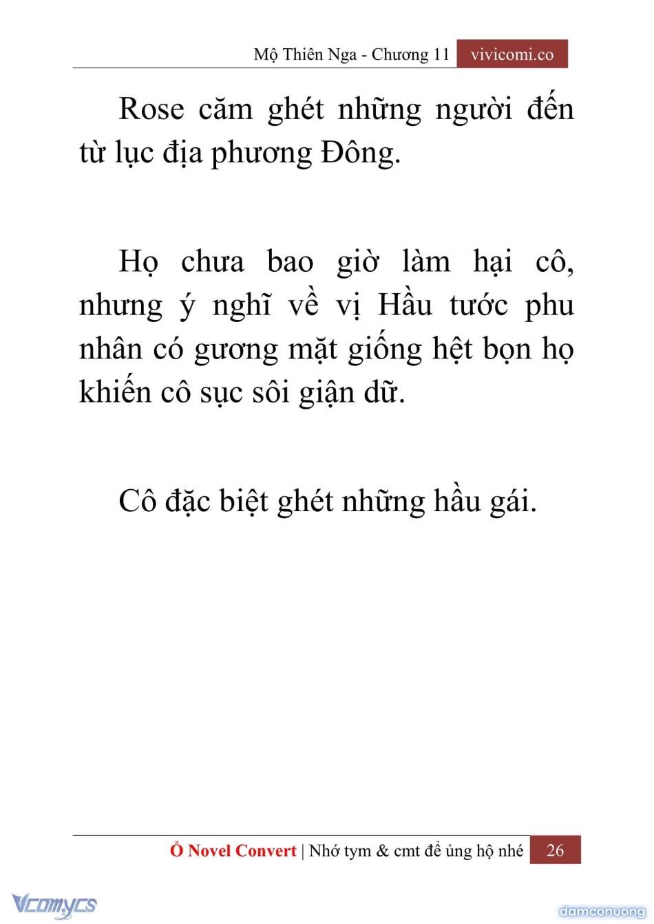 đọc truyện [novel] Mộ Thiên Nga Chương 11 ảnh 29 tại Thiên Thai Truyện