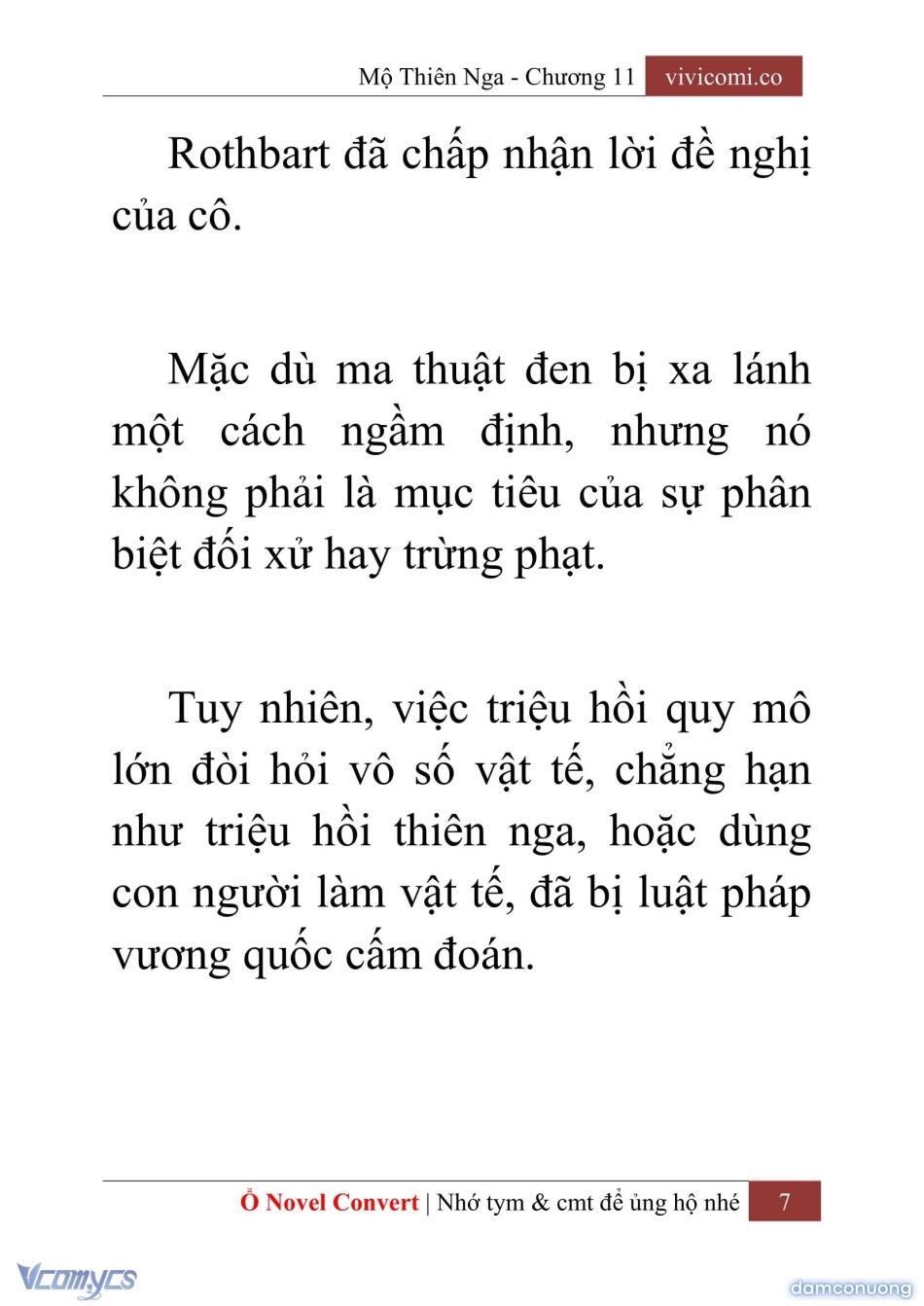 đọc truyện [novel] Mộ Thiên Nga Chương 11 ảnh 10 tại Thiên Thai Truyện