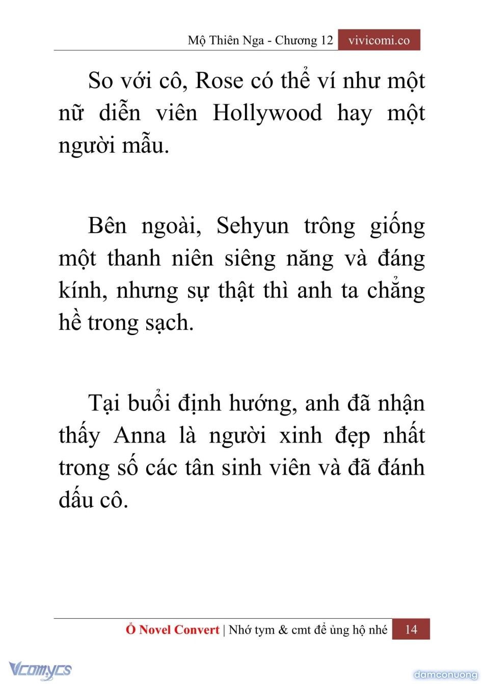 đọc truyện [novel] Mộ Thiên Nga Chương 12 ảnh 17 tại Thiên Thai Truyện