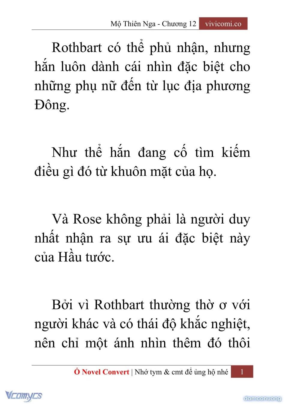 đọc truyện [novel] Mộ Thiên Nga Chương 12 ảnh 4 tại Thiên Thai Truyện