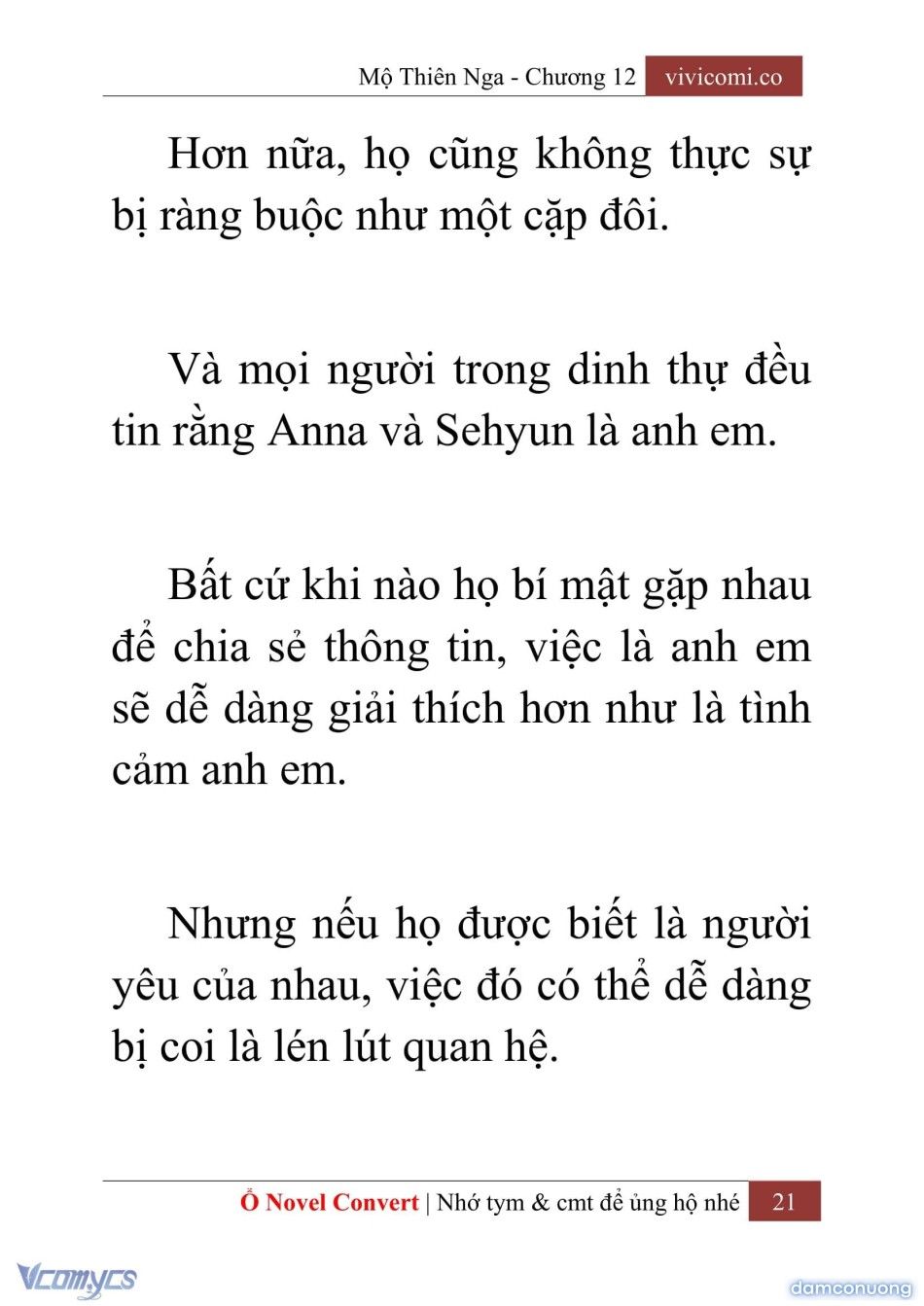 đọc truyện [novel] Mộ Thiên Nga Chương 12 ảnh 24 tại Thiên Thai Truyện