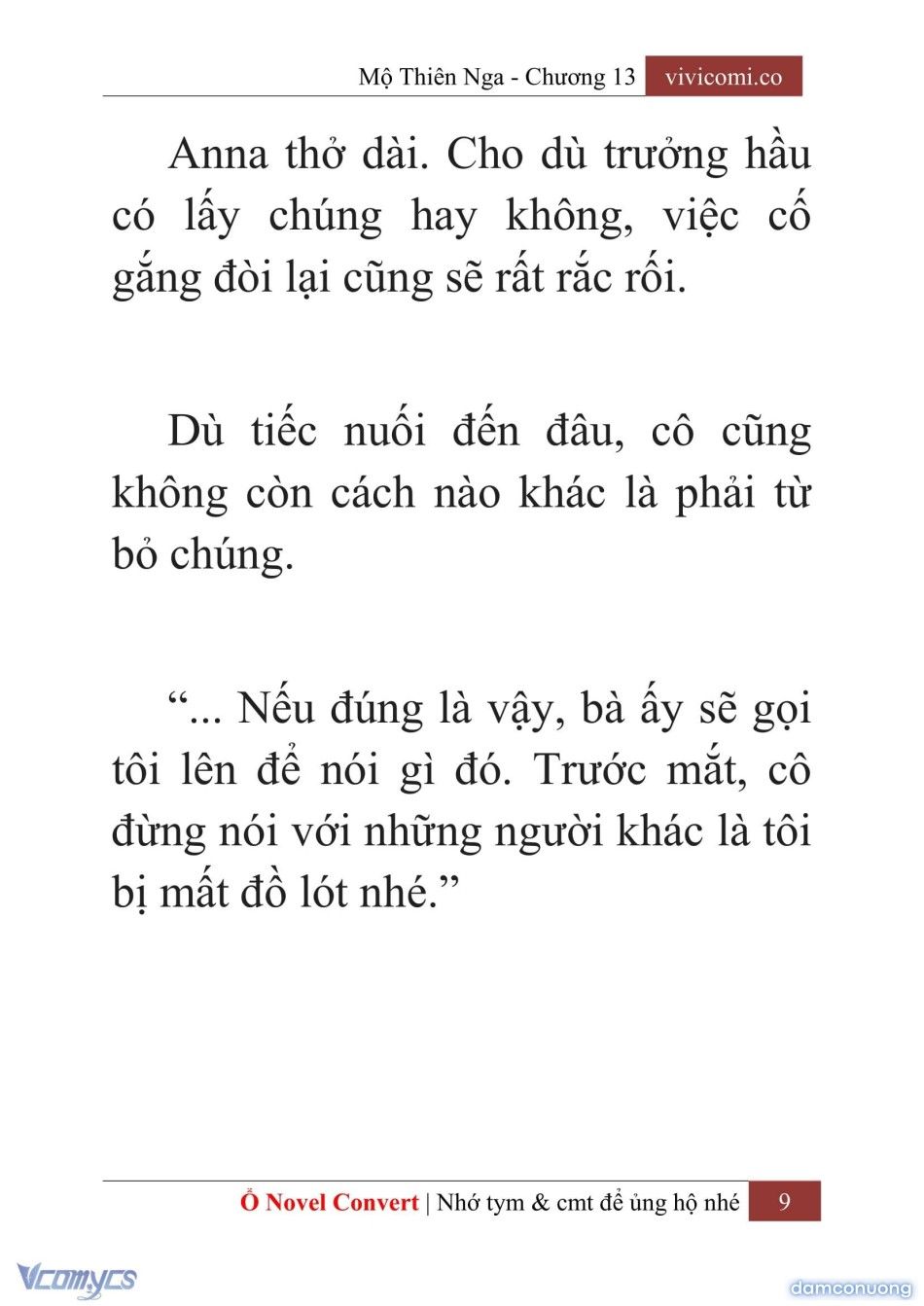 đọc truyện [novel] Mộ Thiên Nga Chương 13 ảnh 12 tại Thiên Thai Truyện
