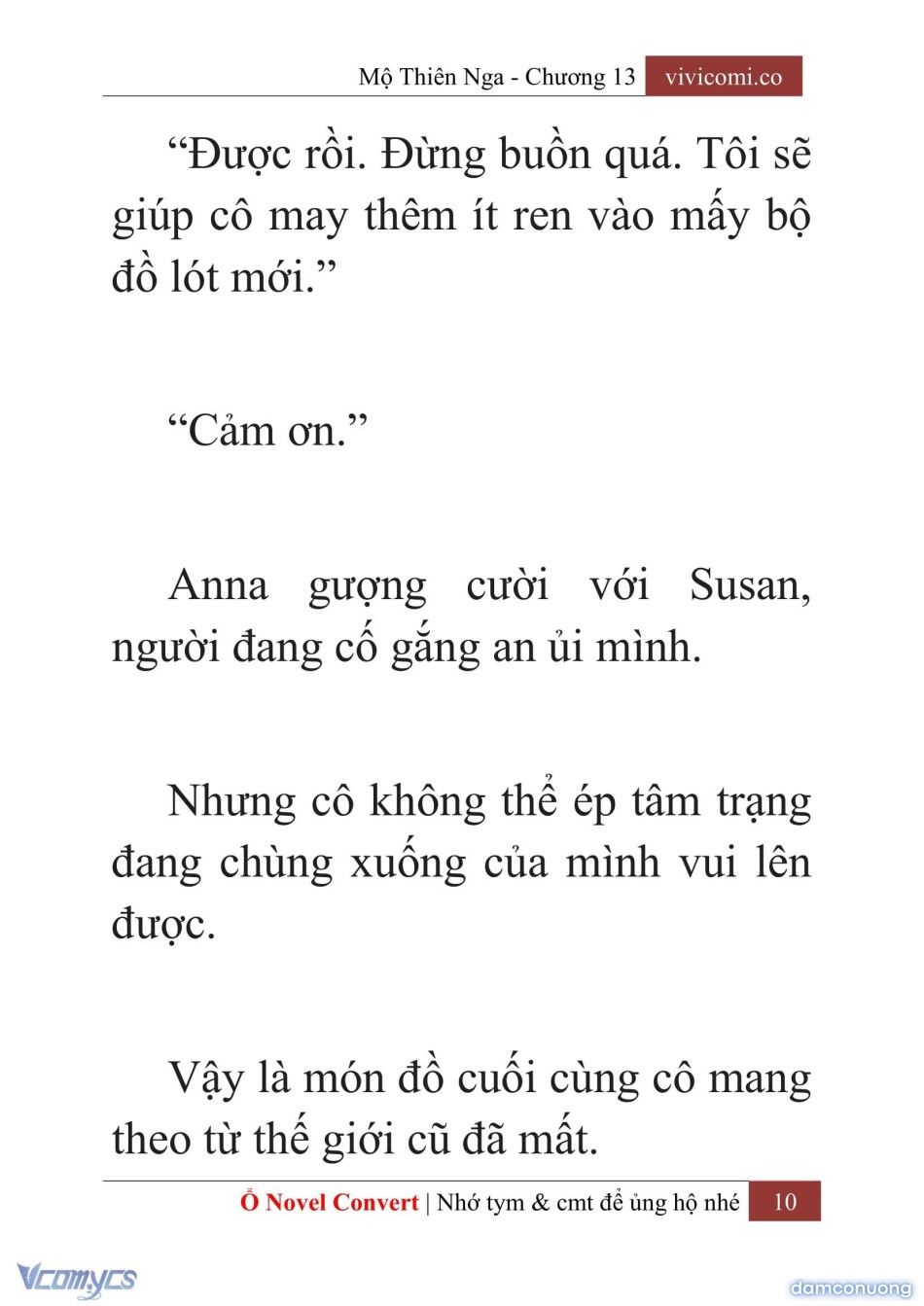 đọc truyện [novel] Mộ Thiên Nga Chương 13 ảnh 13 tại Thiên Thai Truyện
