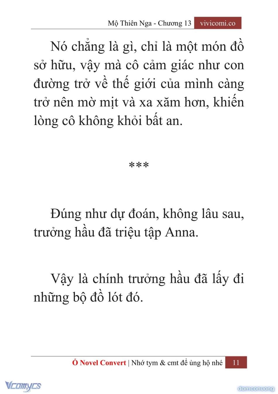 đọc truyện [novel] Mộ Thiên Nga Chương 13 ảnh 14 tại Thiên Thai Truyện