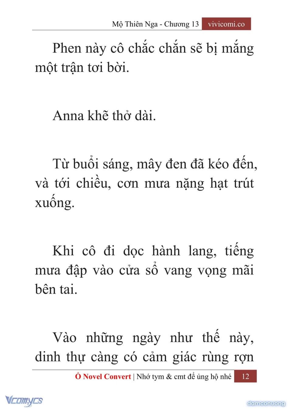 đọc truyện [novel] Mộ Thiên Nga Chương 13 ảnh 15 tại Thiên Thai Truyện