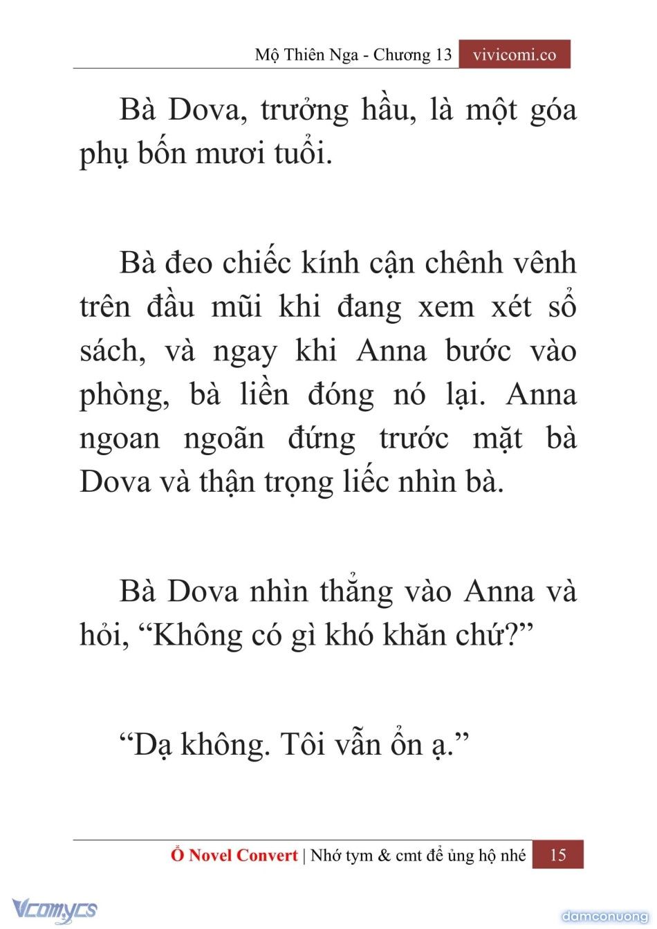 đọc truyện [novel] Mộ Thiên Nga Chương 13 ảnh 18 tại Thiên Thai Truyện