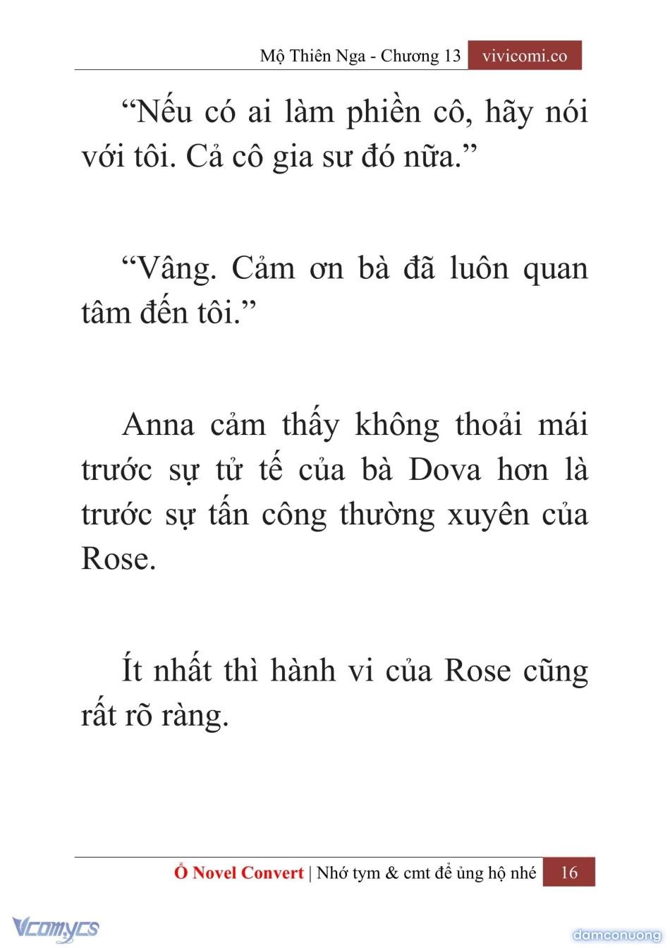 đọc truyện [novel] Mộ Thiên Nga Chương 13 ảnh 19 tại Thiên Thai Truyện