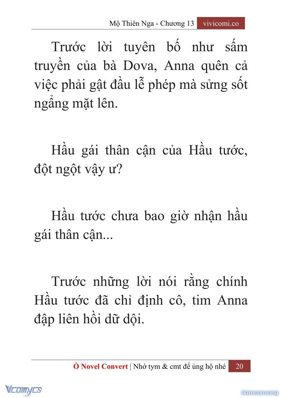 đọc truyện [novel] Mộ Thiên Nga Chương 13 ảnh 23 tại Thiên Thai Truyện