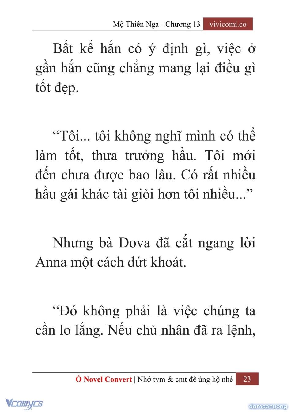 đọc truyện [novel] Mộ Thiên Nga Chương 13 ảnh 26 tại Thiên Thai Truyện