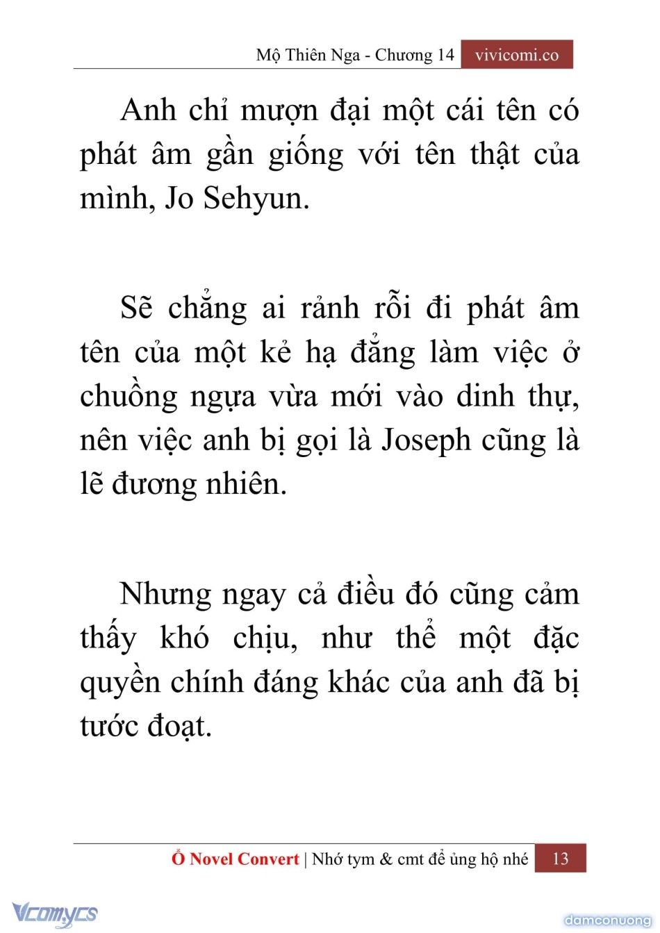 đọc truyện [novel] Mộ Thiên Nga Chương 14 ảnh 16 tại Thiên Thai Truyện