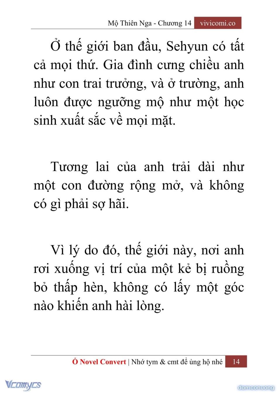 đọc truyện [novel] Mộ Thiên Nga Chương 14 ảnh 17 tại Thiên Thai Truyện