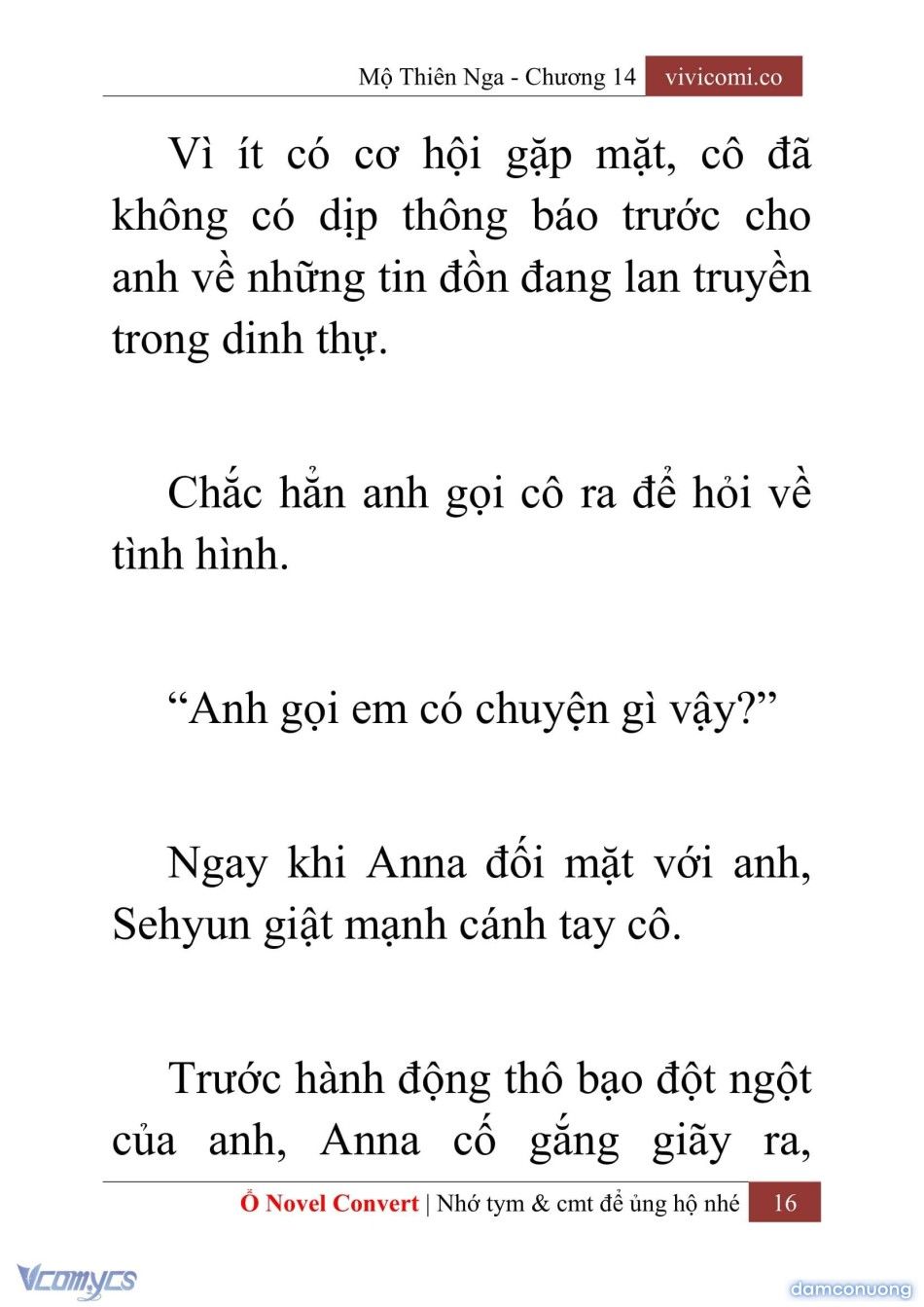 đọc truyện [novel] Mộ Thiên Nga Chương 14 ảnh 19 tại Thiên Thai Truyện