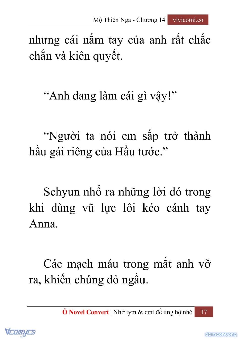 đọc truyện [novel] Mộ Thiên Nga Chương 14 ảnh 20 tại Thiên Thai Truyện