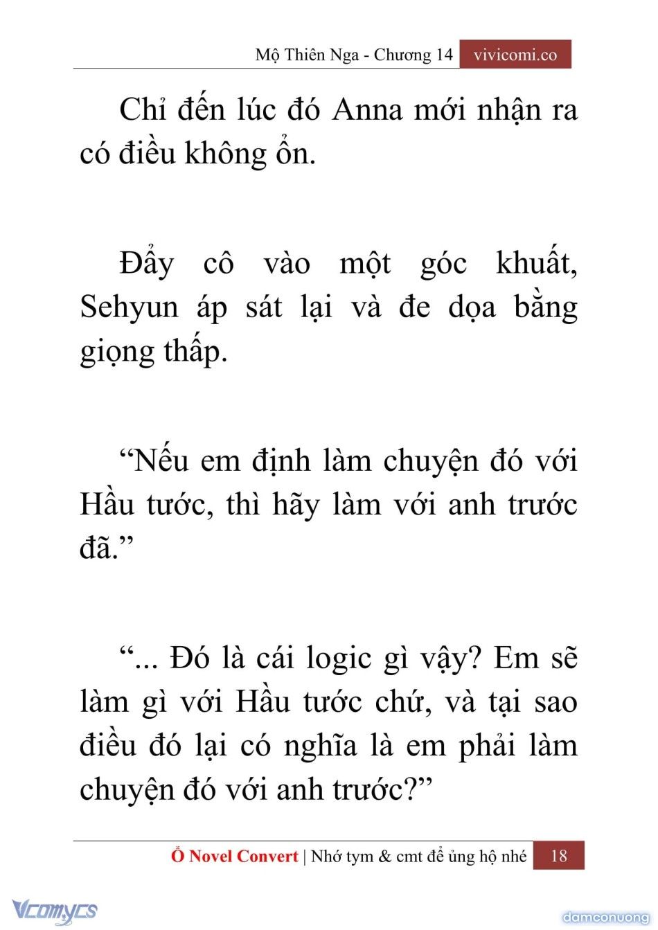 đọc truyện [novel] Mộ Thiên Nga Chương 14 ảnh 21 tại Thiên Thai Truyện