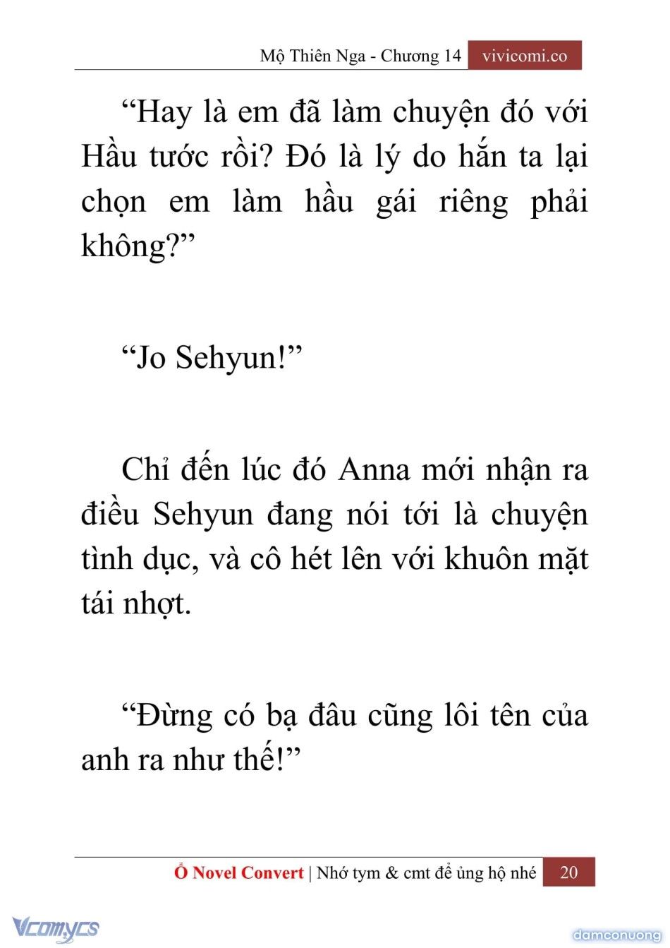đọc truyện [novel] Mộ Thiên Nga Chương 14 ảnh 23 tại Thiên Thai Truyện