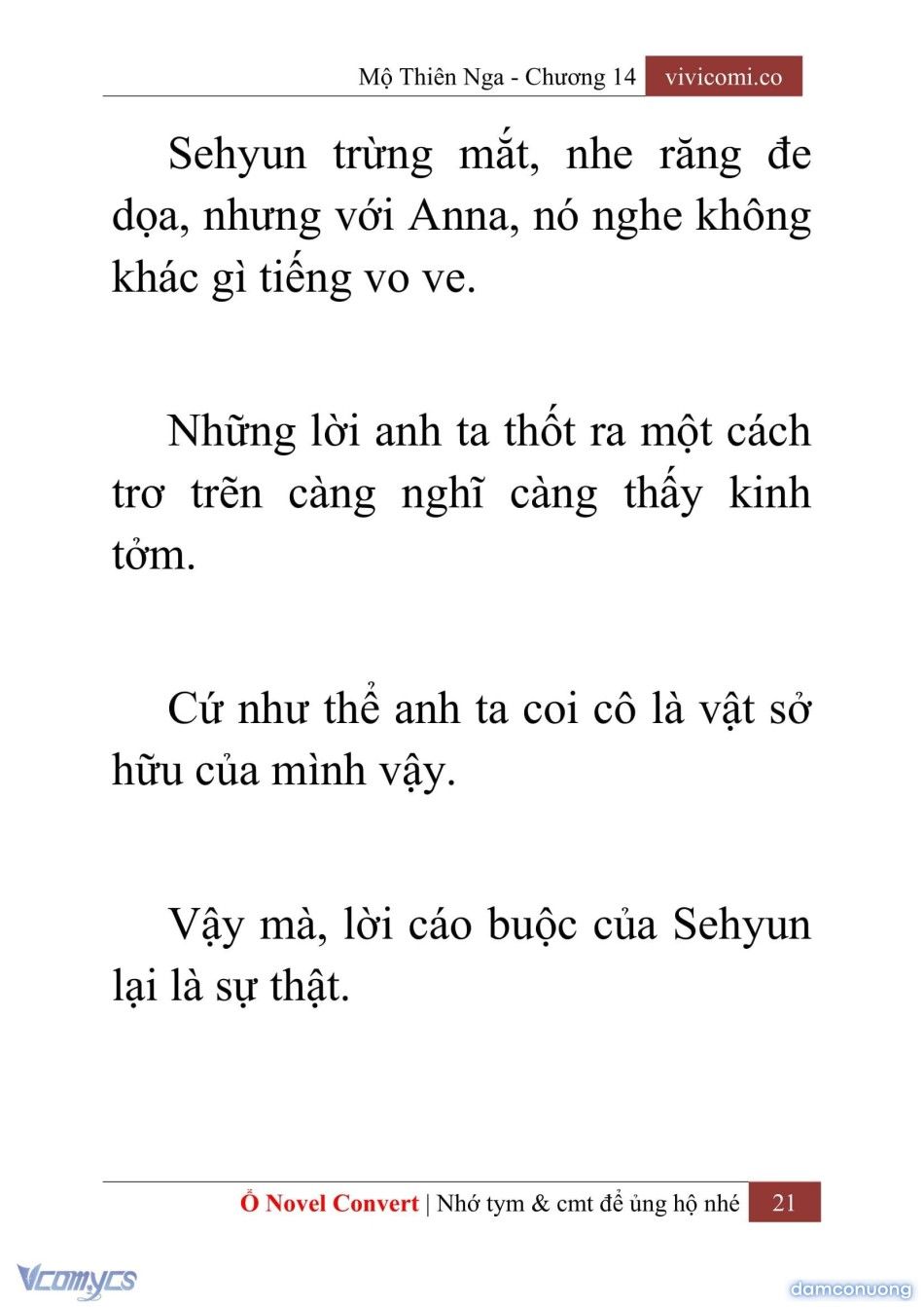 đọc truyện [novel] Mộ Thiên Nga Chương 14 ảnh 24 tại Thiên Thai Truyện
