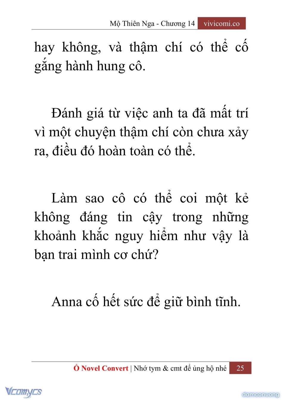đọc truyện [novel] Mộ Thiên Nga Chương 14 ảnh 28 tại Thiên Thai Truyện