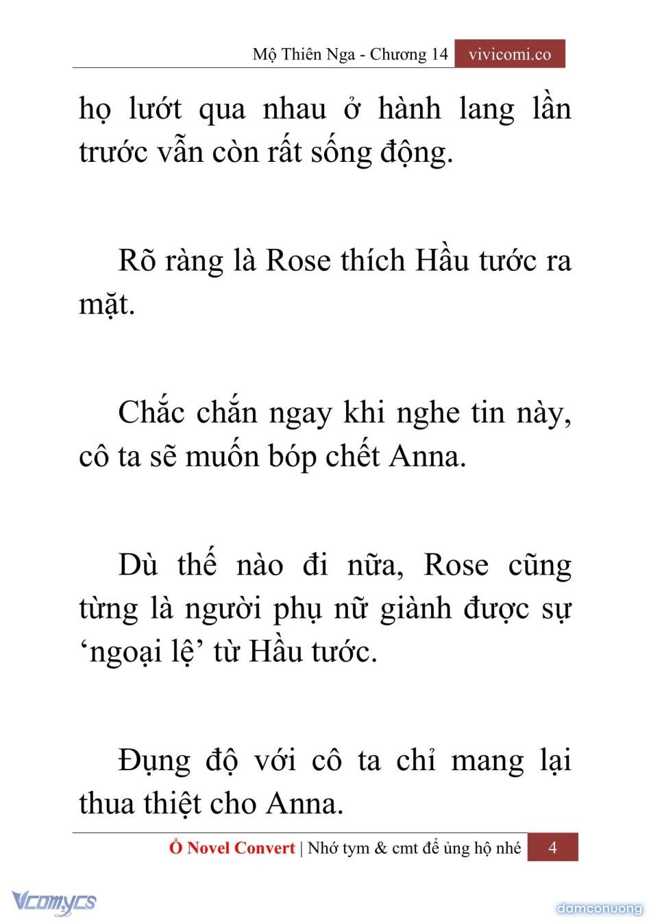 đọc truyện [novel] Mộ Thiên Nga Chương 14 ảnh 7 tại Thiên Thai Truyện