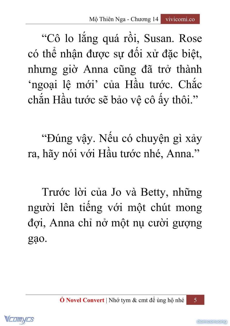 đọc truyện [novel] Mộ Thiên Nga Chương 14 ảnh 8 tại Thiên Thai Truyện