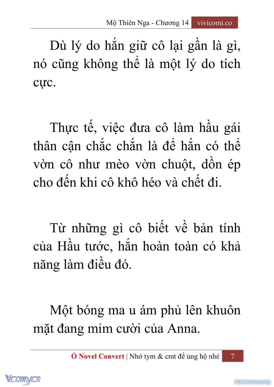 đọc truyện [novel] Mộ Thiên Nga Chương 14 ảnh 10 tại Thiên Thai Truyện