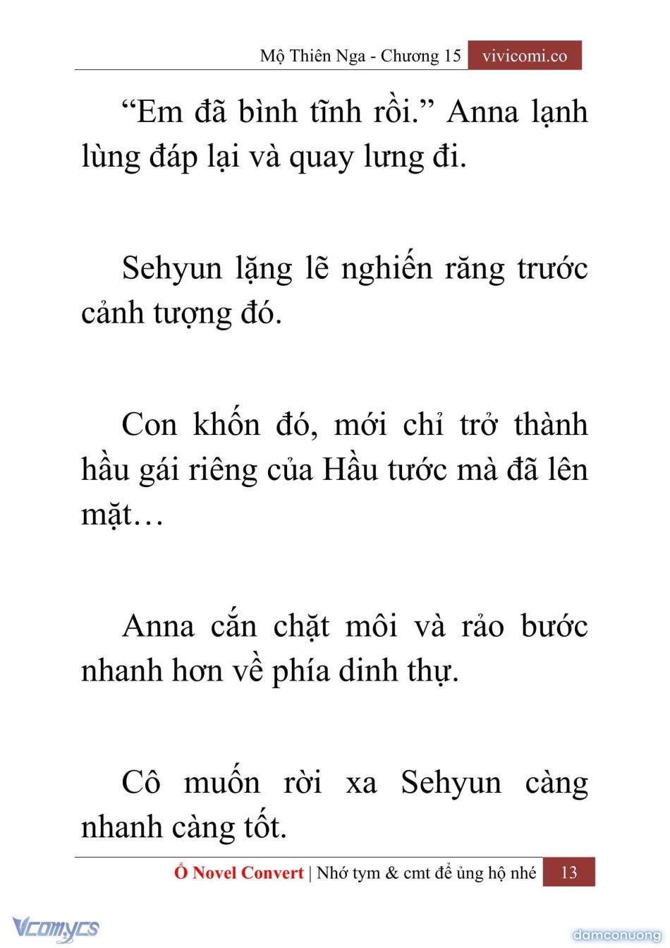 đọc truyện [novel] Mộ Thiên Nga Chương 15 ảnh 16 tại Thiên Thai Truyện