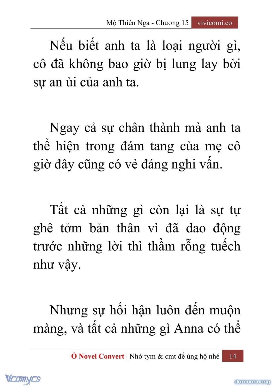 đọc truyện [novel] Mộ Thiên Nga Chương 15 ảnh 17 tại Thiên Thai Truyện