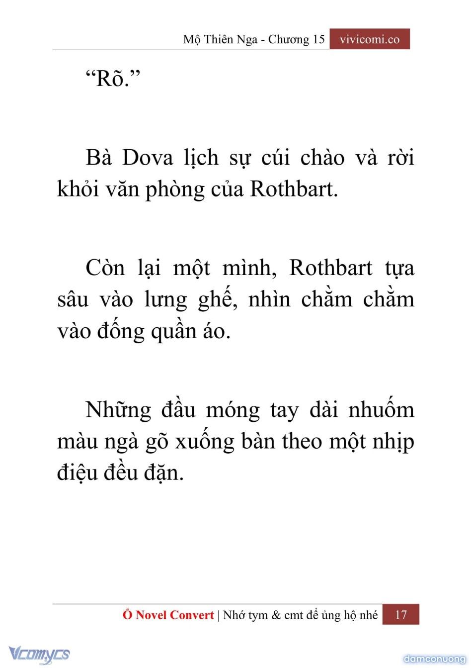 đọc truyện [novel] Mộ Thiên Nga Chương 15 ảnh 20 tại Thiên Thai Truyện