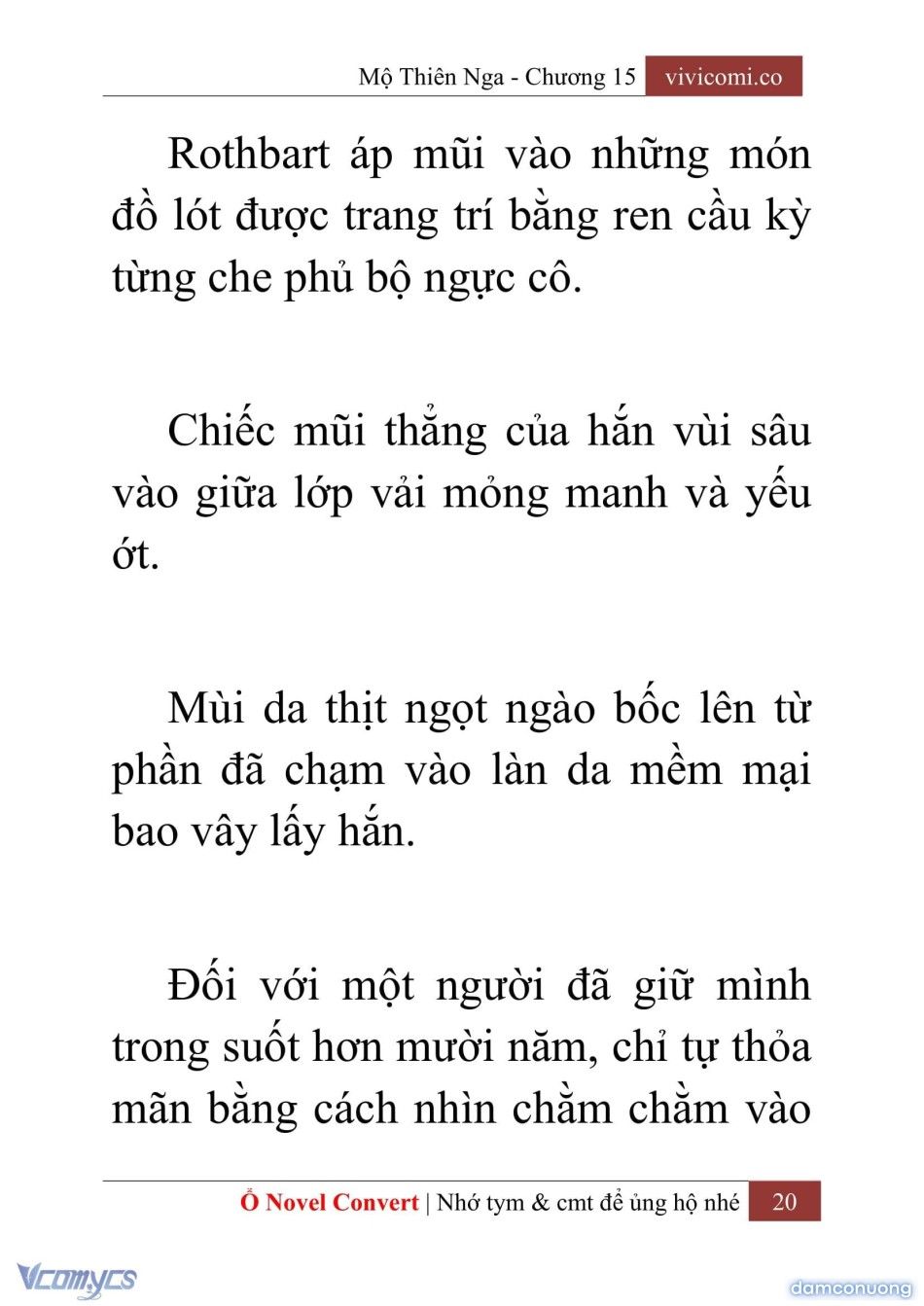 đọc truyện [novel] Mộ Thiên Nga Chương 15 ảnh 23 tại Thiên Thai Truyện