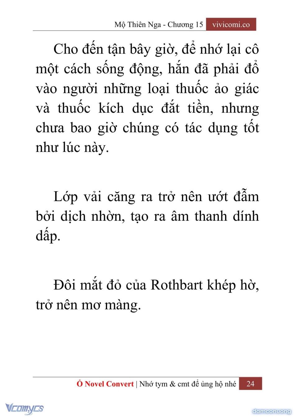 đọc truyện [novel] Mộ Thiên Nga Chương 15 ảnh 27 tại Thiên Thai Truyện