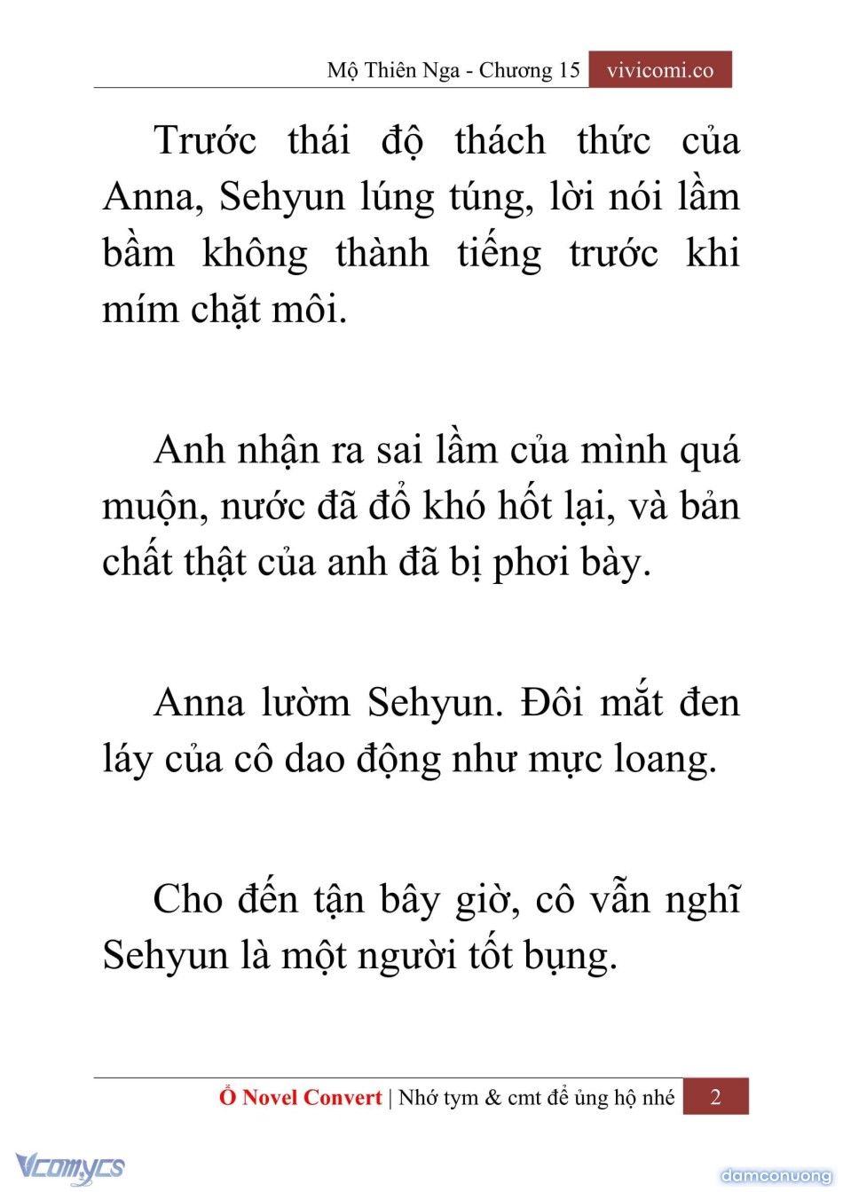 đọc truyện [novel] Mộ Thiên Nga Chương 15 ảnh 5 tại Thiên Thai Truyện