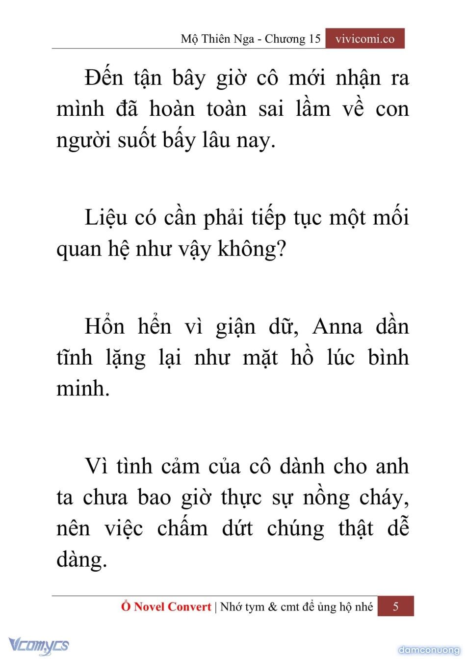 đọc truyện [novel] Mộ Thiên Nga Chương 15 ảnh 8 tại Thiên Thai Truyện