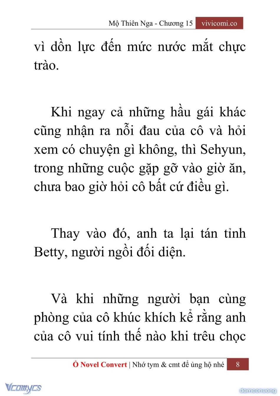 đọc truyện [novel] Mộ Thiên Nga Chương 15 ảnh 11 tại Thiên Thai Truyện