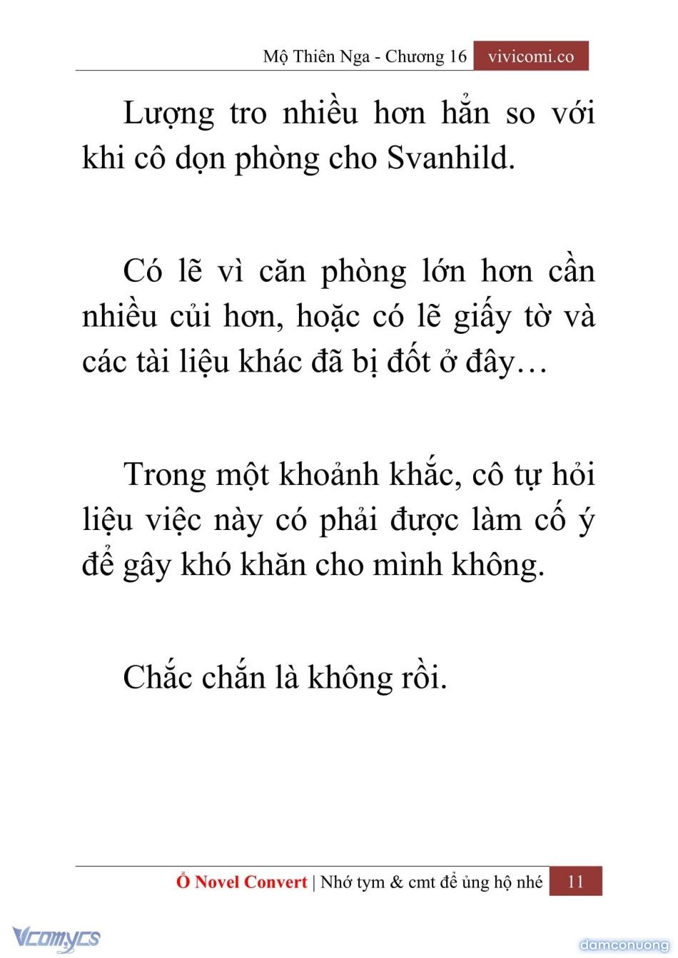 đọc truyện [novel] Mộ Thiên Nga Chương 16 ảnh 14 tại Thiên Thai Truyện