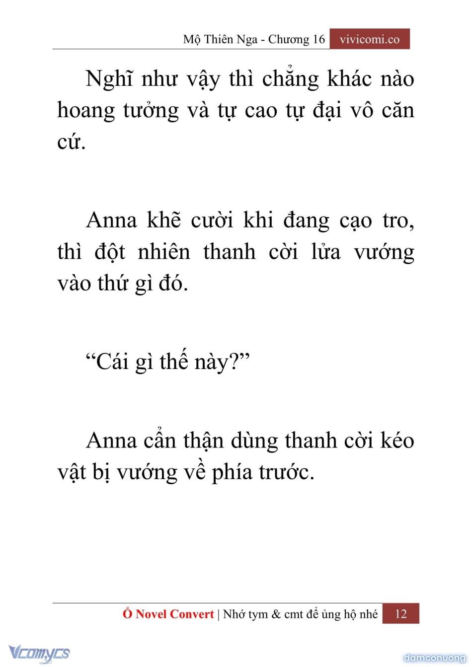 đọc truyện [novel] Mộ Thiên Nga Chương 16 ảnh 15 tại Thiên Thai Truyện