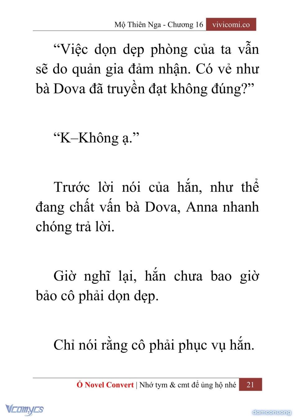 đọc truyện [novel] Mộ Thiên Nga Chương 16 ảnh 24 tại Thiên Thai Truyện
