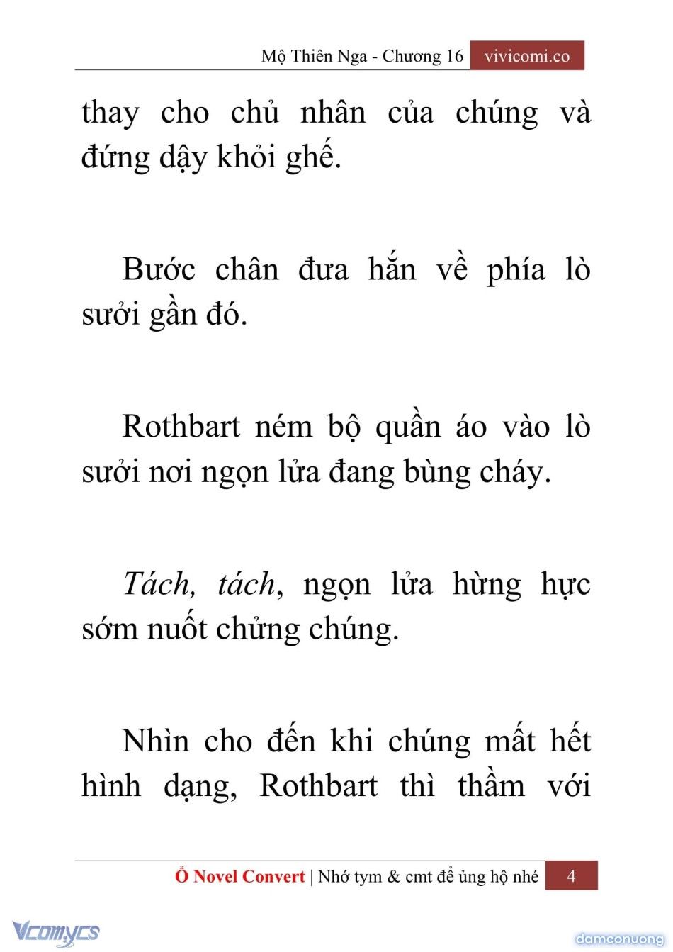 đọc truyện [novel] Mộ Thiên Nga Chương 16 ảnh 7 tại Thiên Thai Truyện