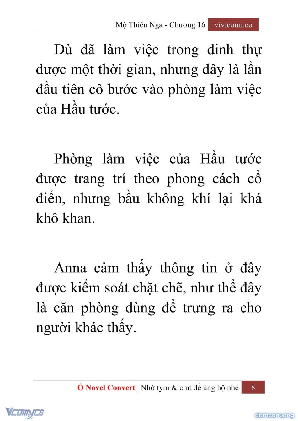 đọc truyện [novel] Mộ Thiên Nga Chương 16 ảnh 11 tại Thiên Thai Truyện
